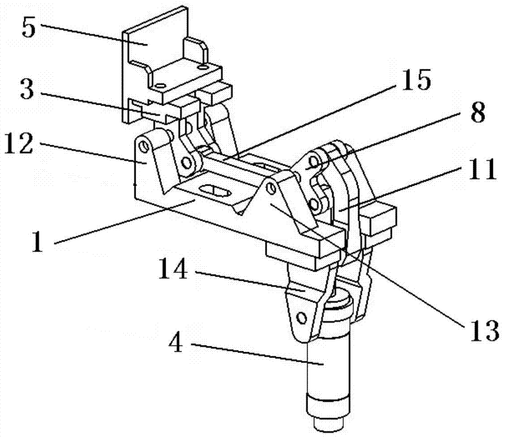 Punch line and material pushing and positioning device thereof