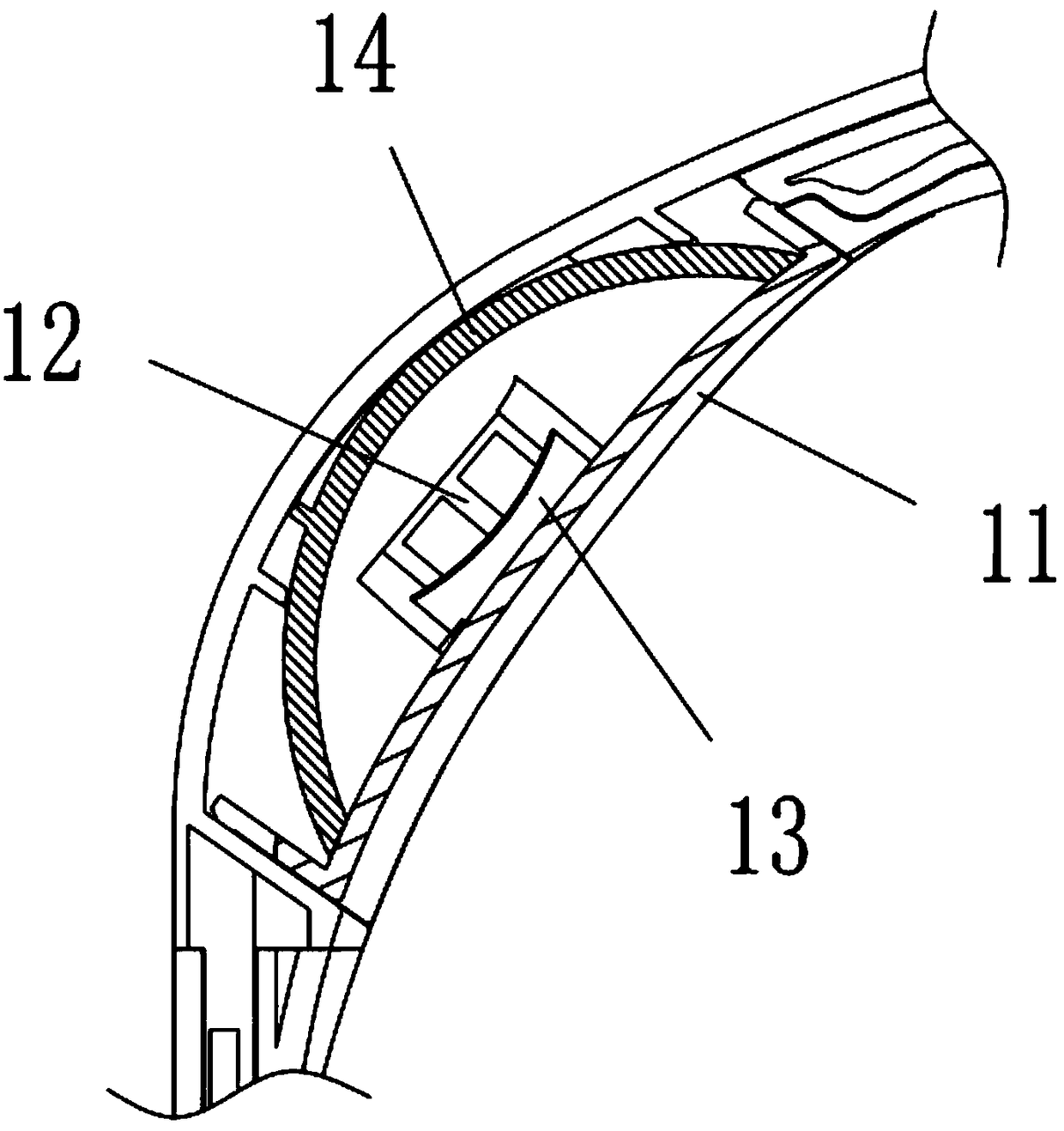 Wearable physiotherapy device with functions of emotion and sleep adjustment and skin care