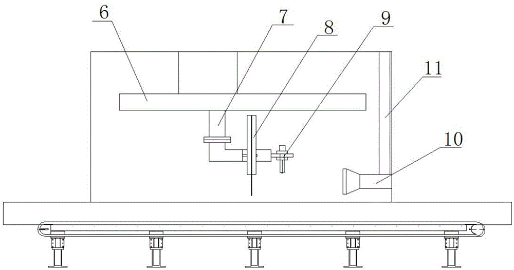 Wood-wool cement board processing and trimming equipment