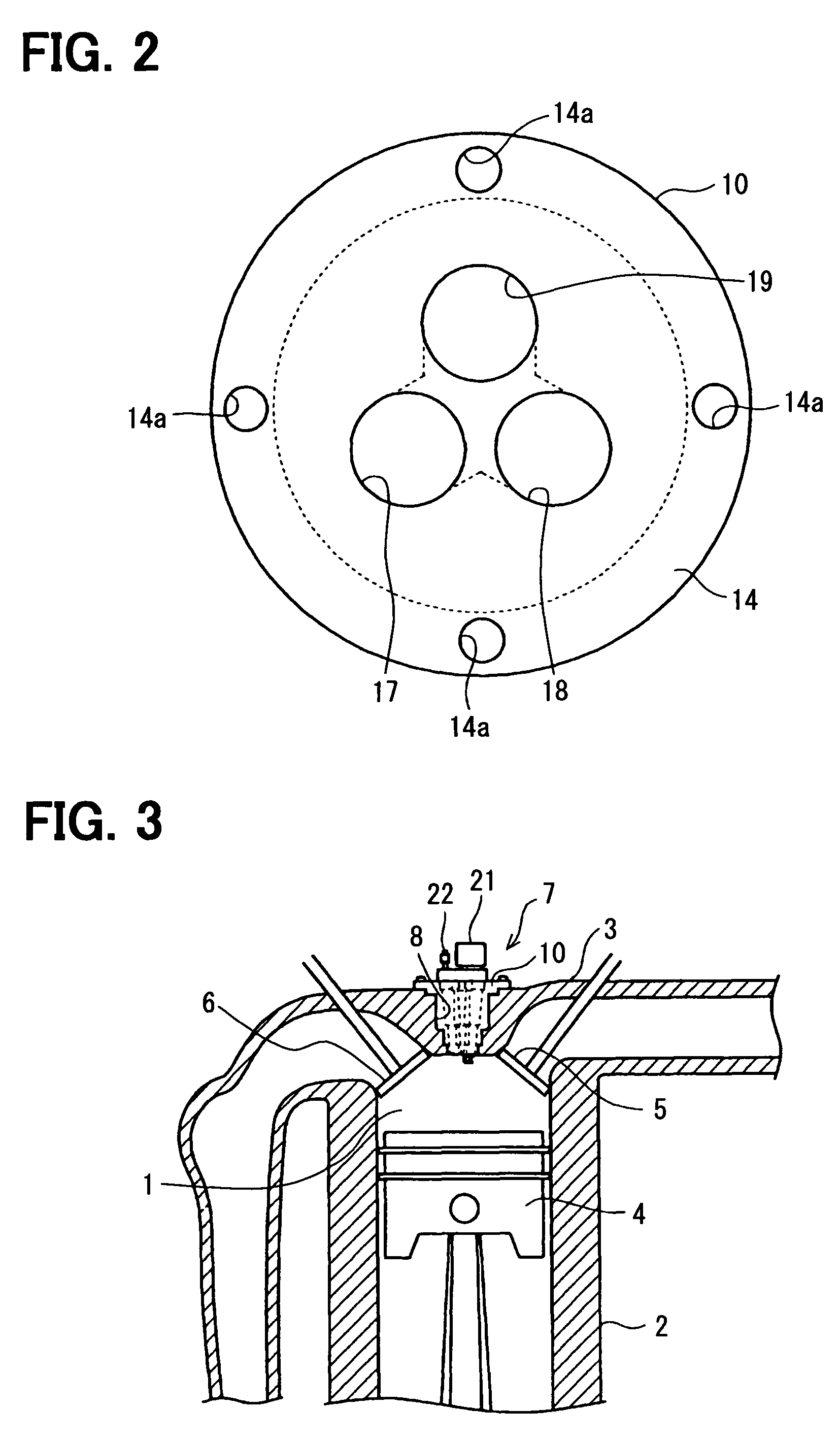 Engine head structure