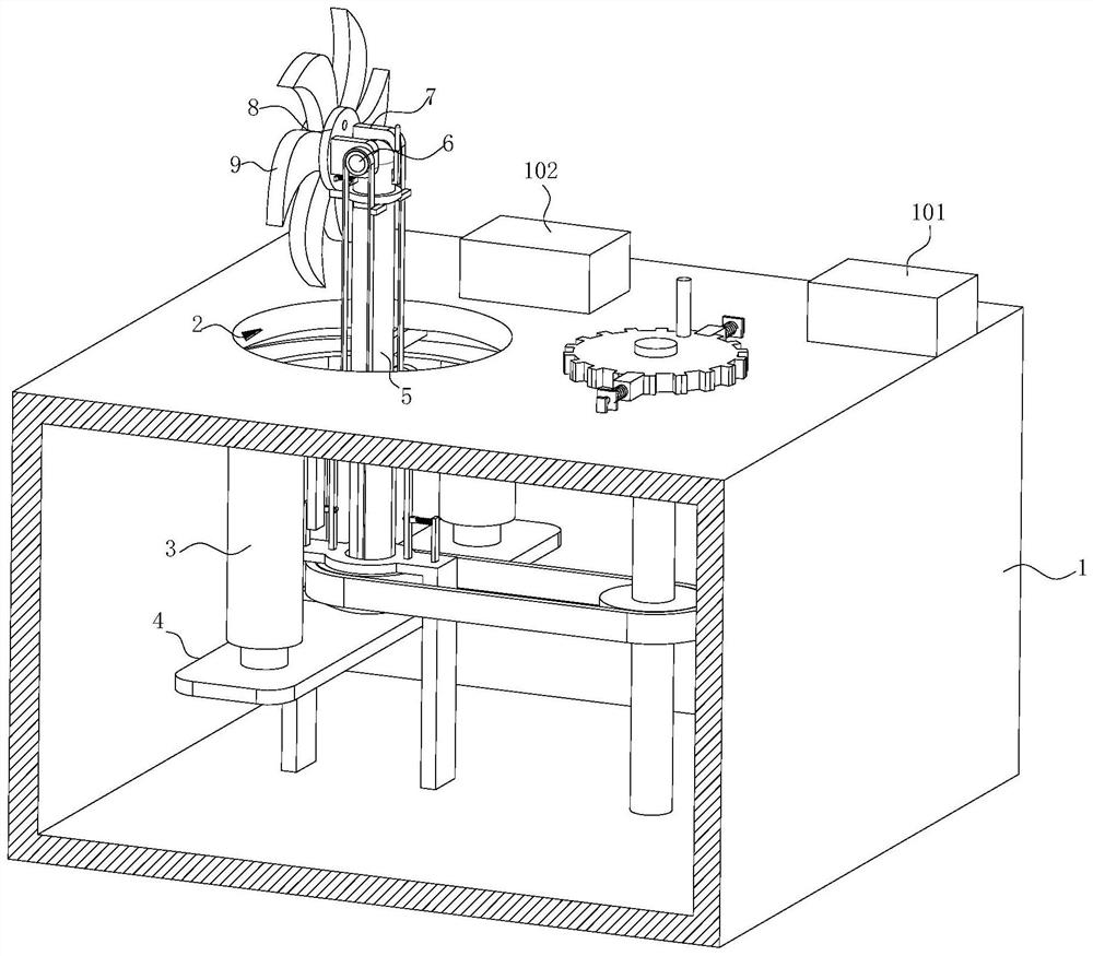 Urban road air pollutant big data acquisition equipment