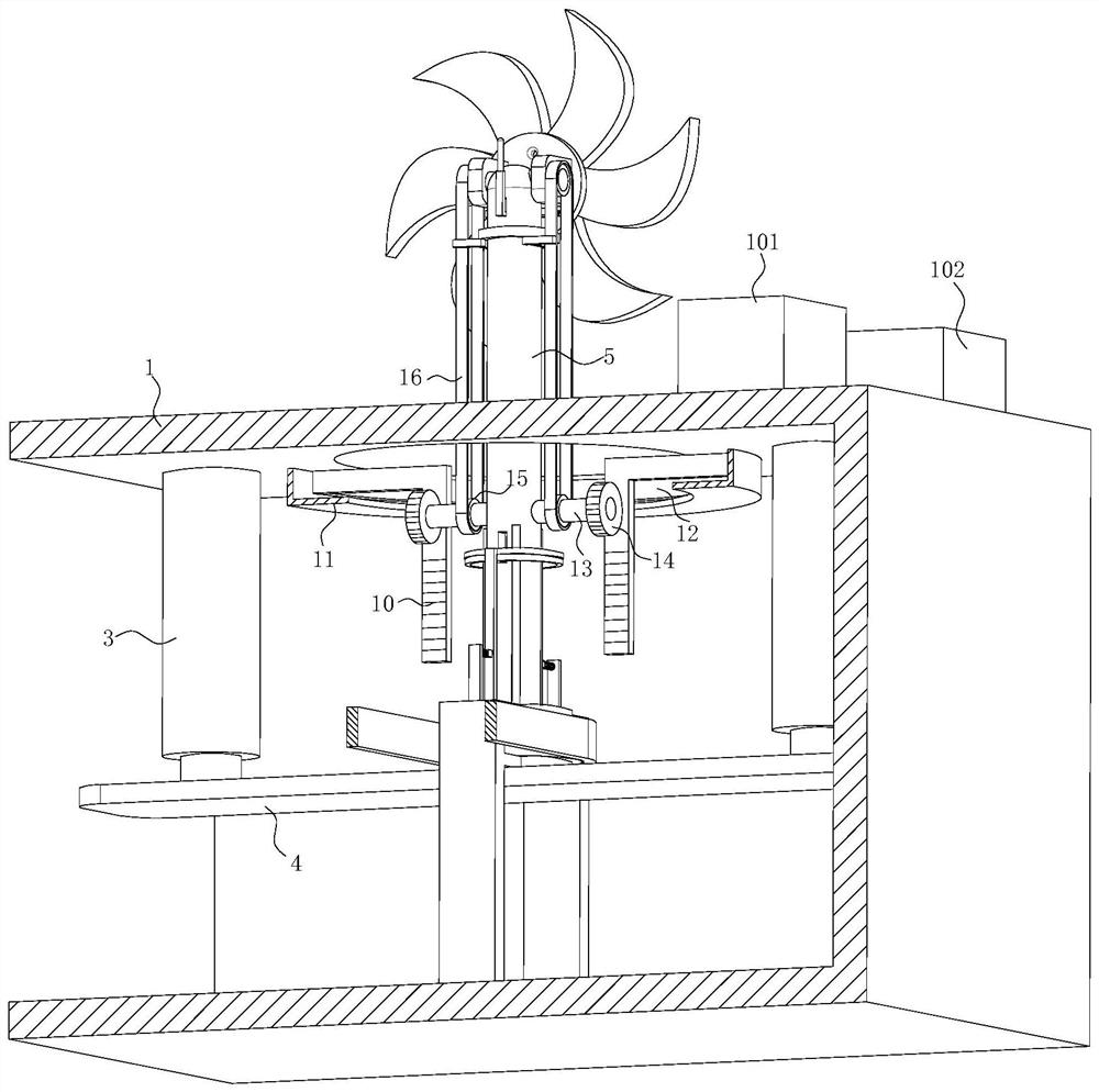 Urban road air pollutant big data acquisition equipment