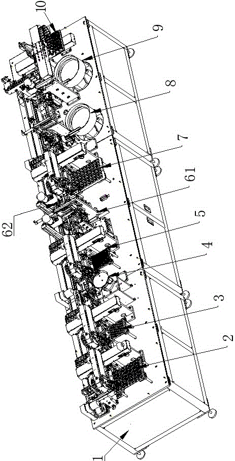 Electromagnetic valve assembling system