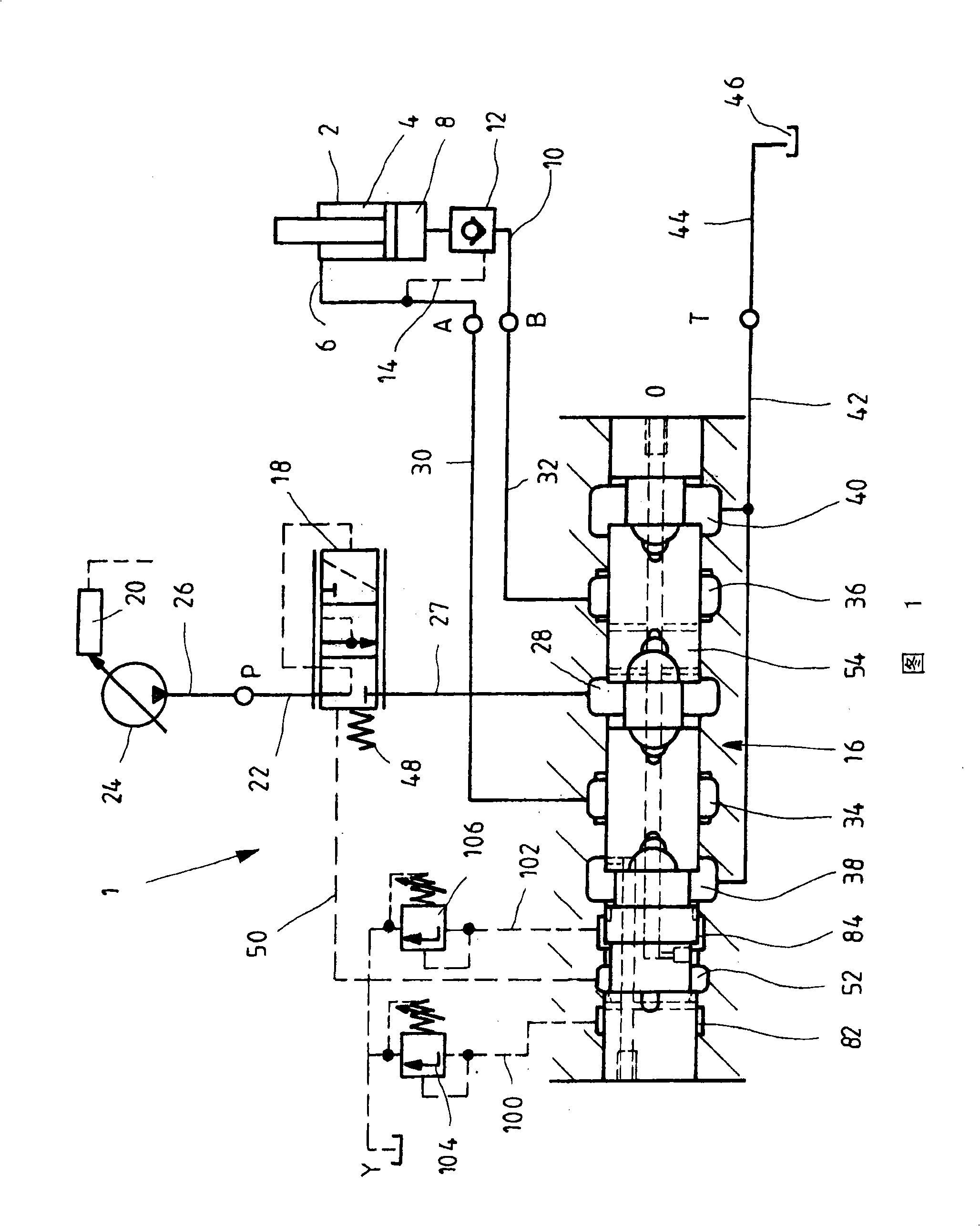 LS control arrangement