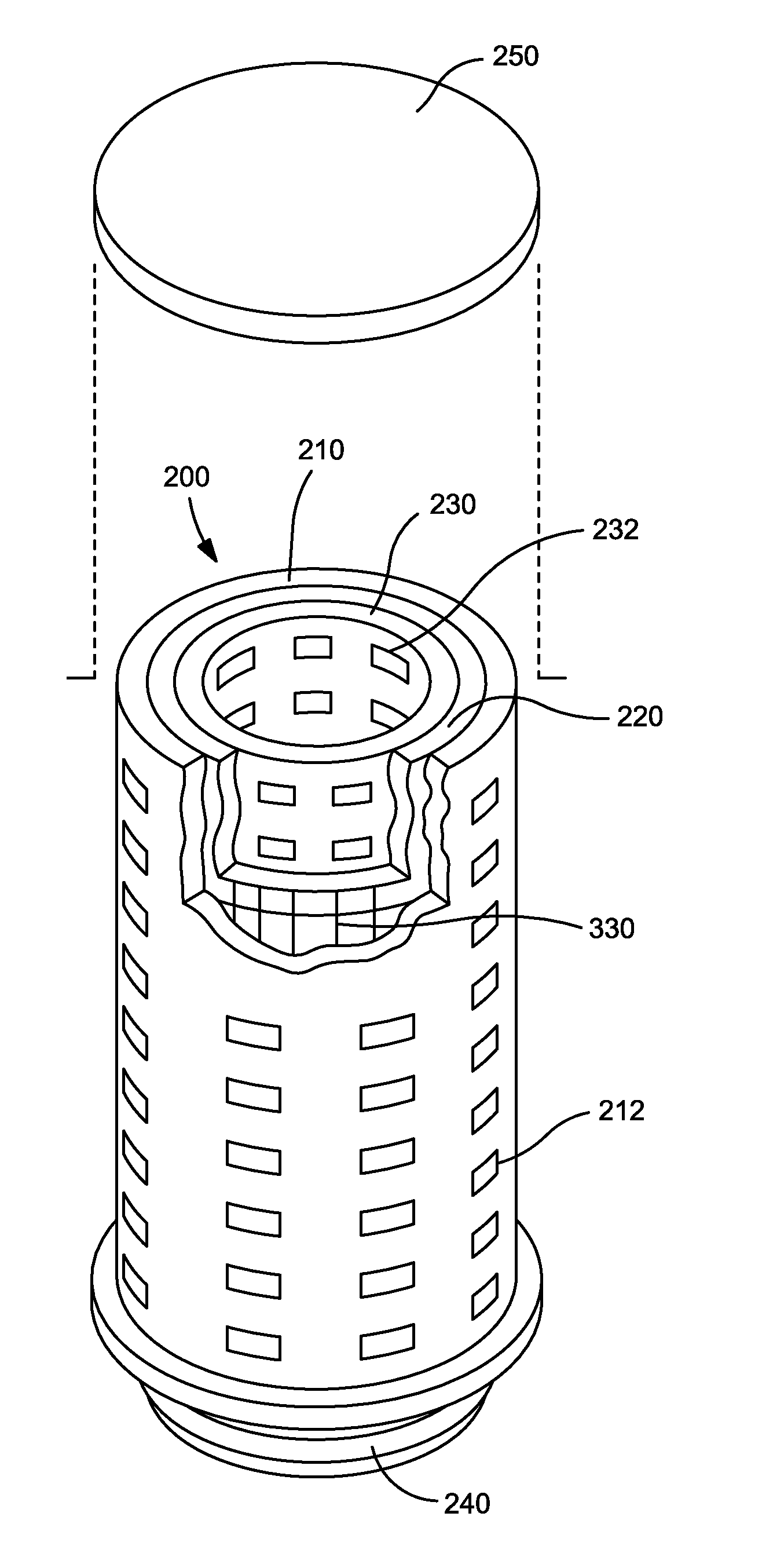 Autonomous Filter Element