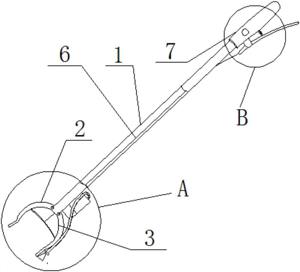 Garbage pickup device for sanitation worker and usage method thereof