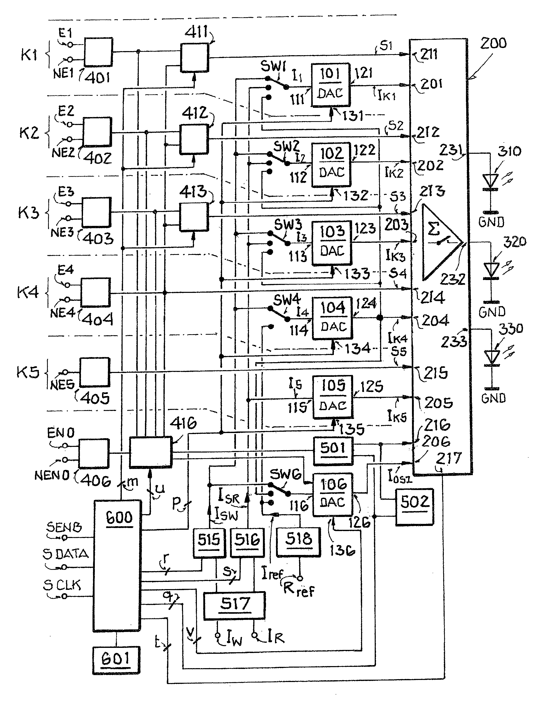 Laser drive circuit and use