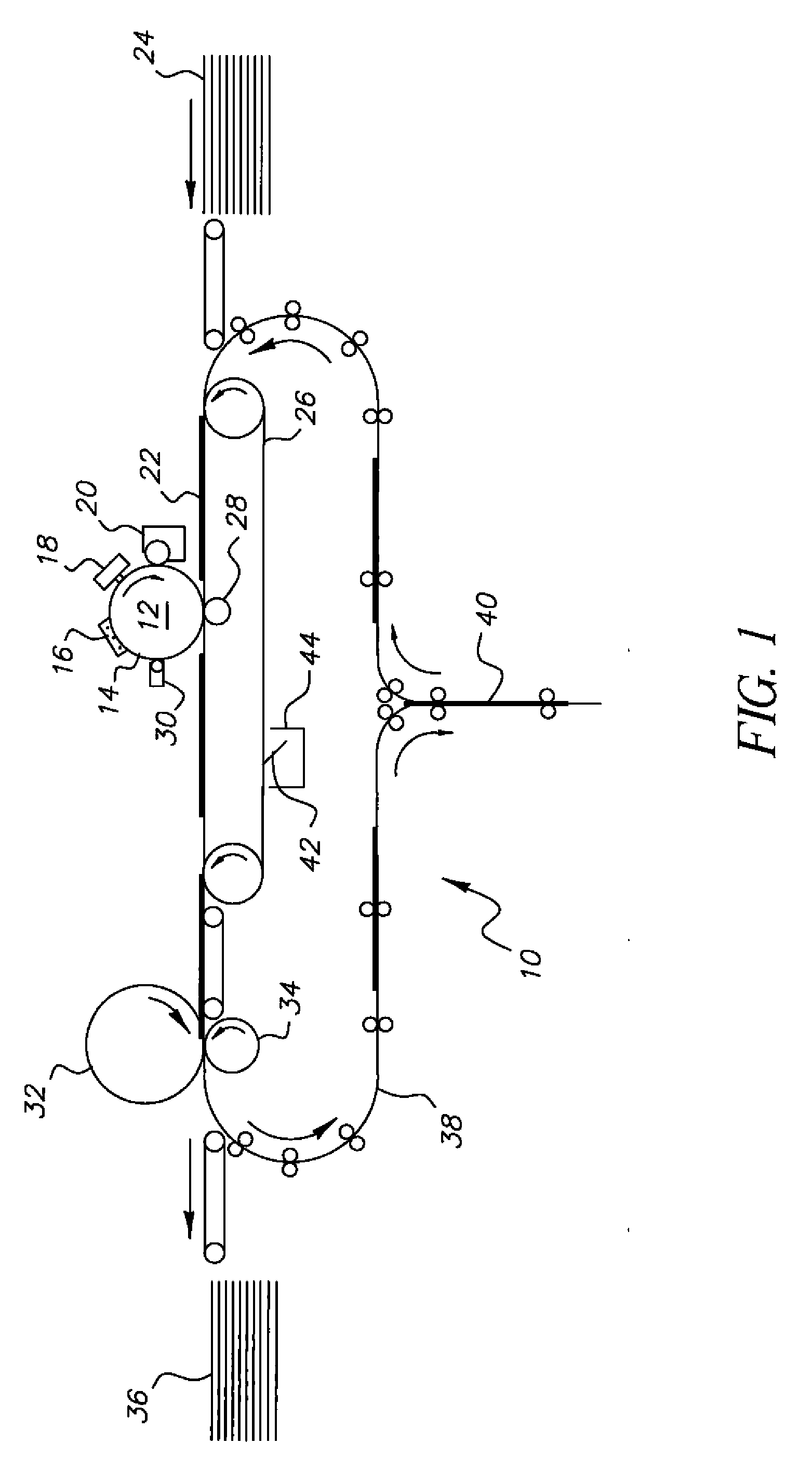 Method of producing electronic circuit boards using electrophotography