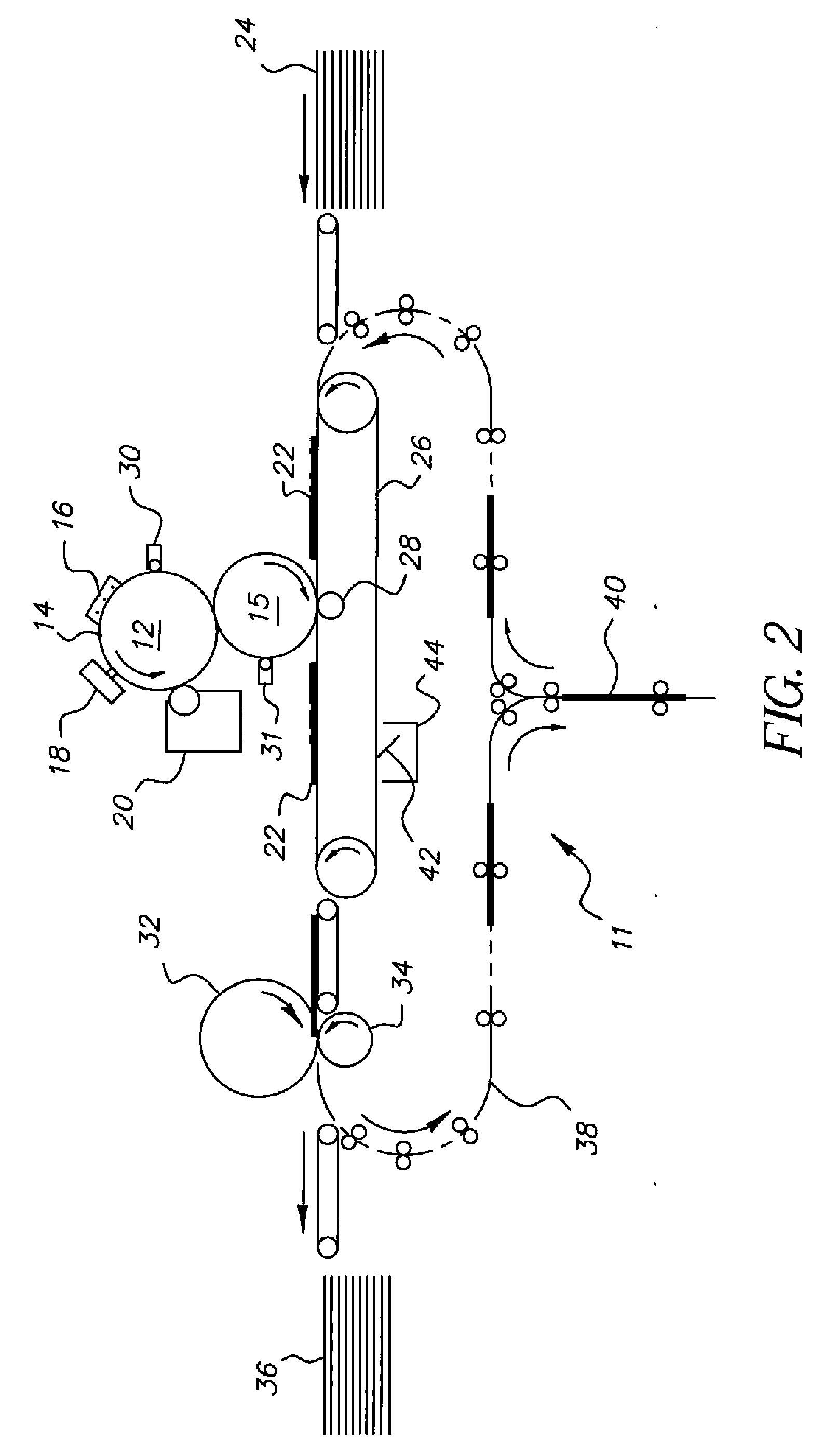 Method of producing electronic circuit boards using electrophotography