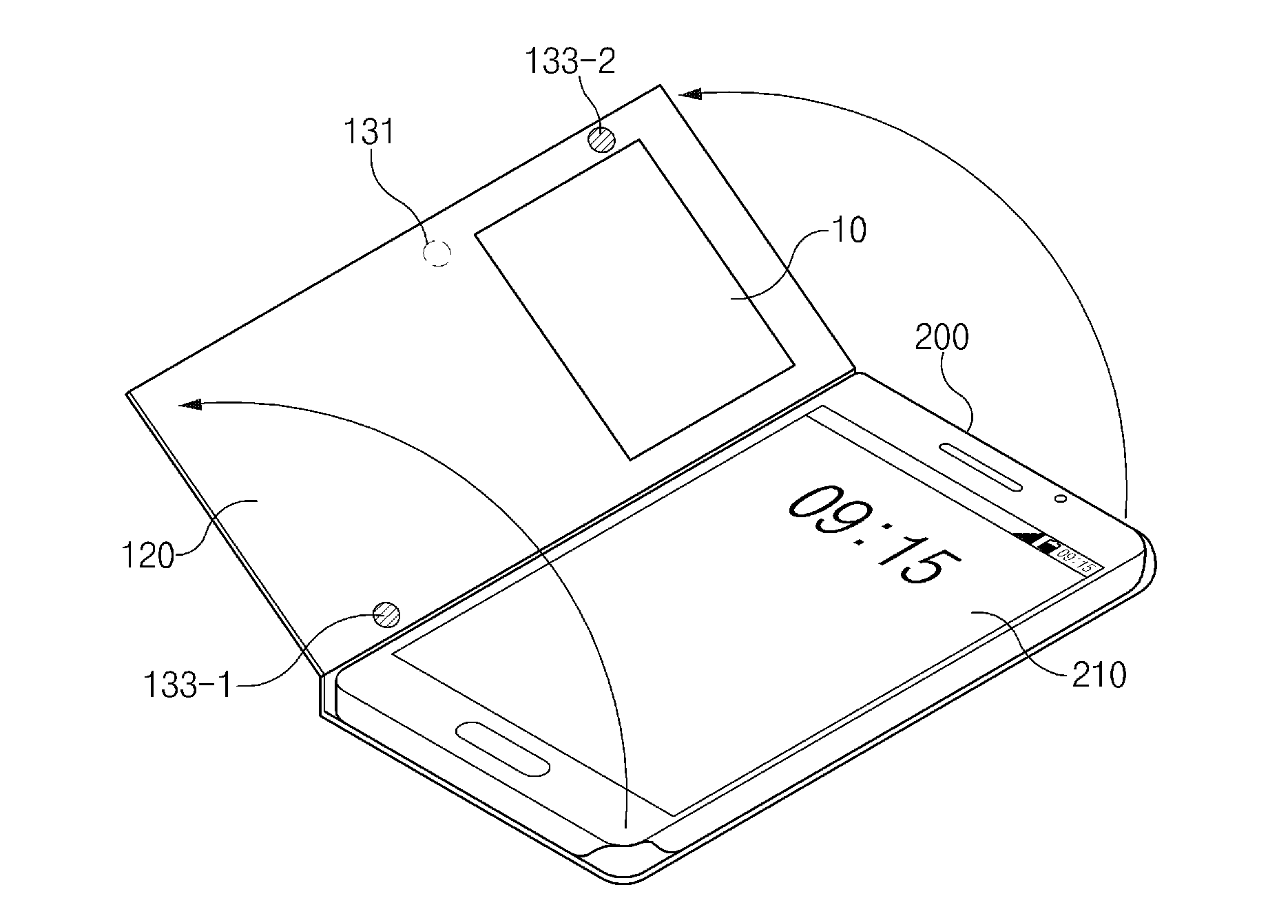 Case, electronic device coupled to case, and method of controlling electronic device