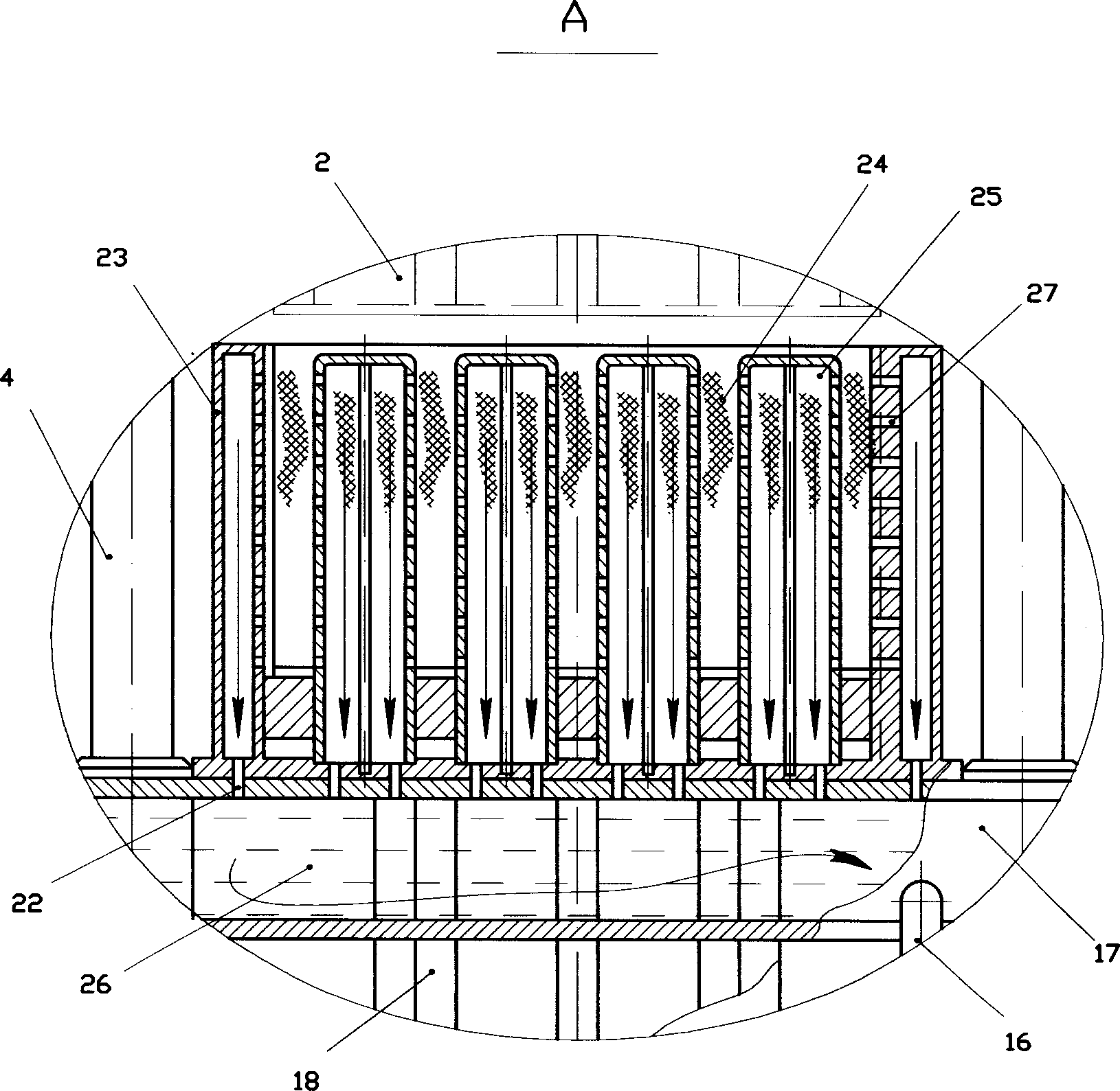 Hight-pressure gypsum block and its continuously-forming machine