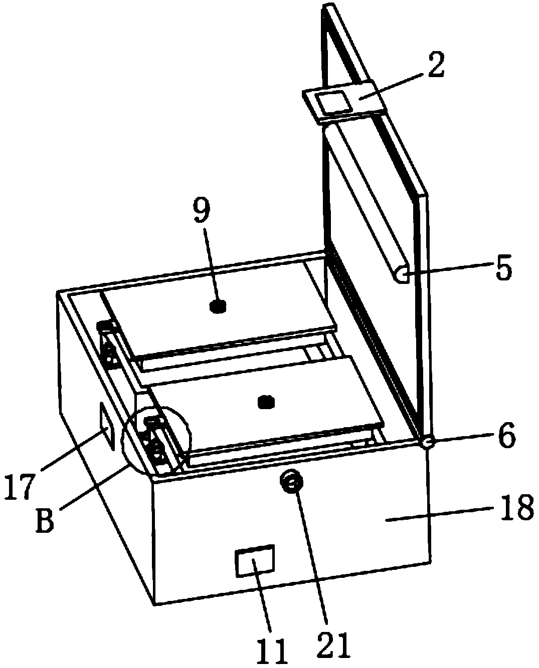 Self-tissue stem cell isolated application constant-temperature preservation device