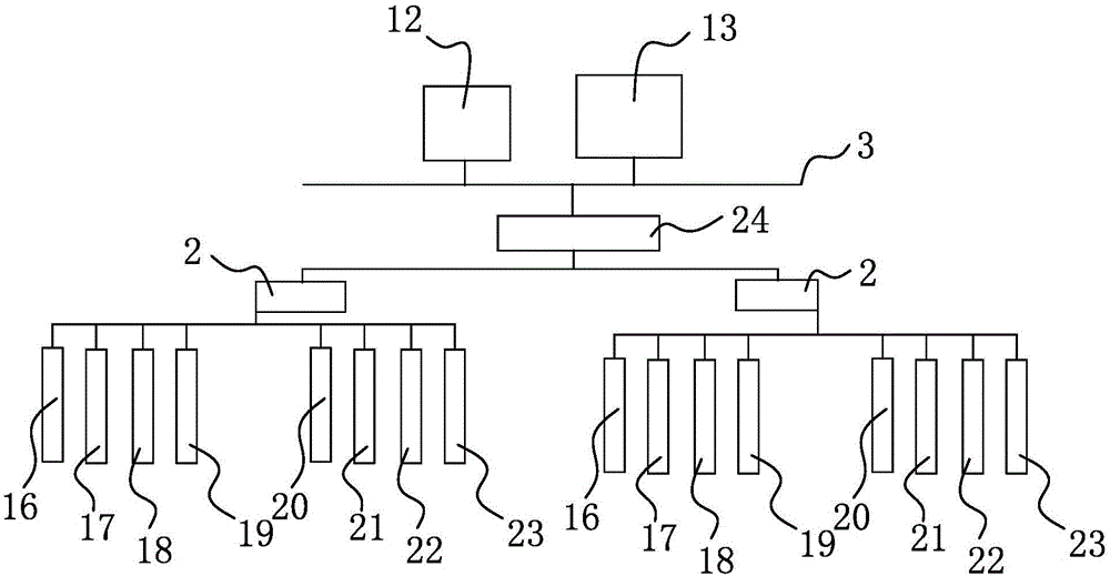 Comprehensive pipe rack online monitoring system and method