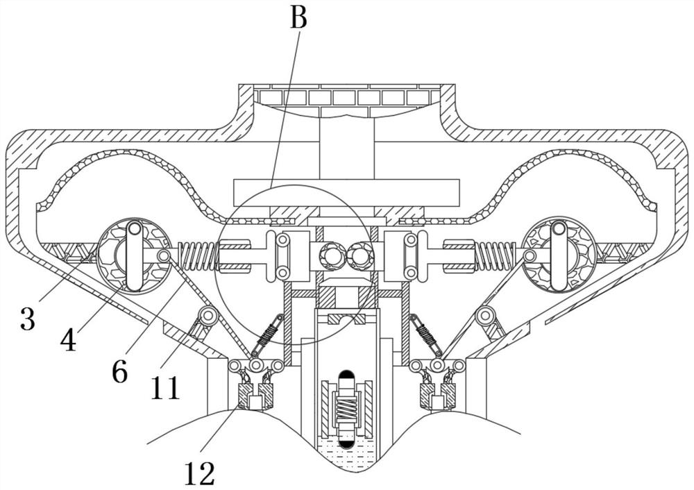 Energy-saving and environment-friendly oil tank refueling auxiliary equipment for electromechanical equipment