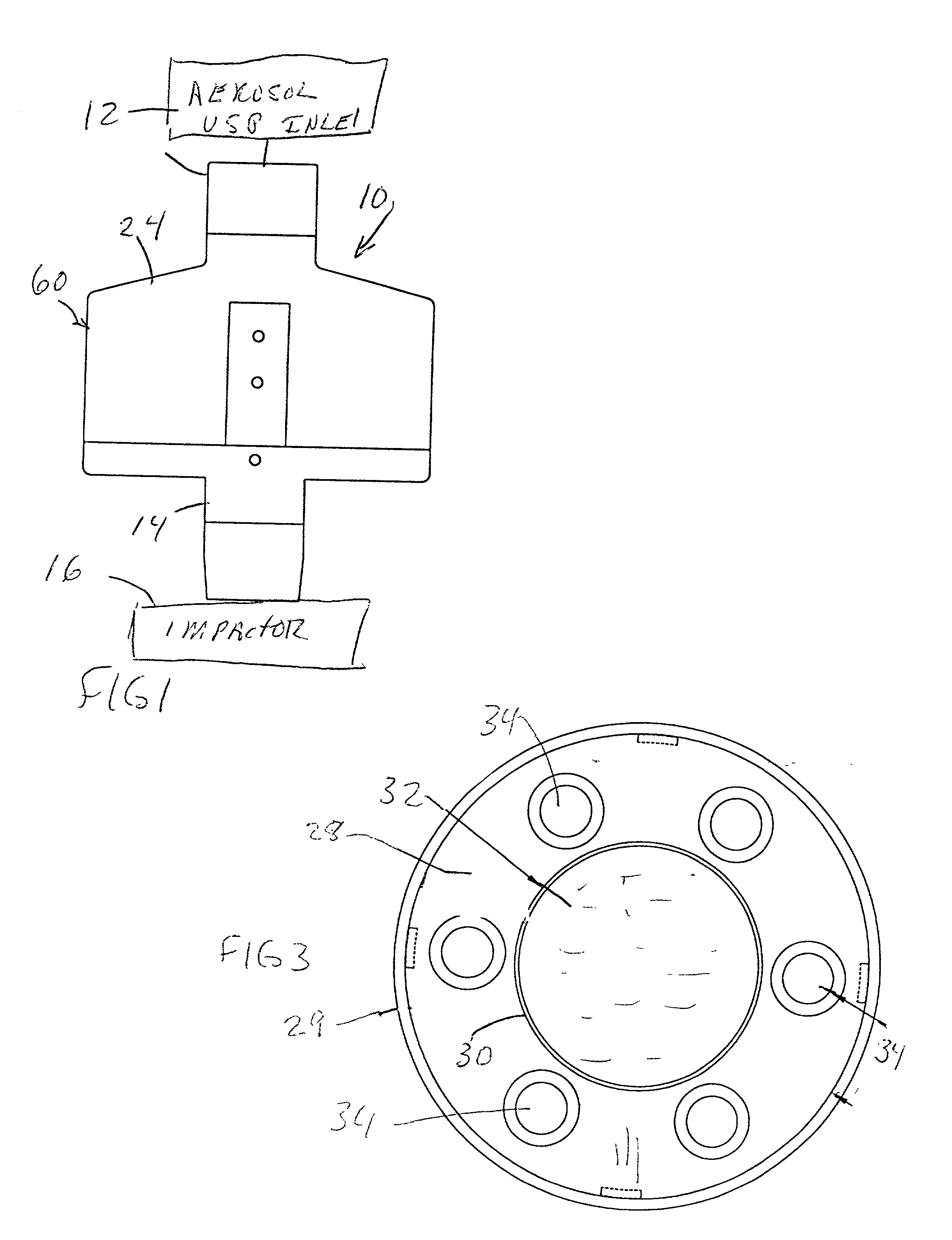 Pre-separator for inlets of cascade impactors