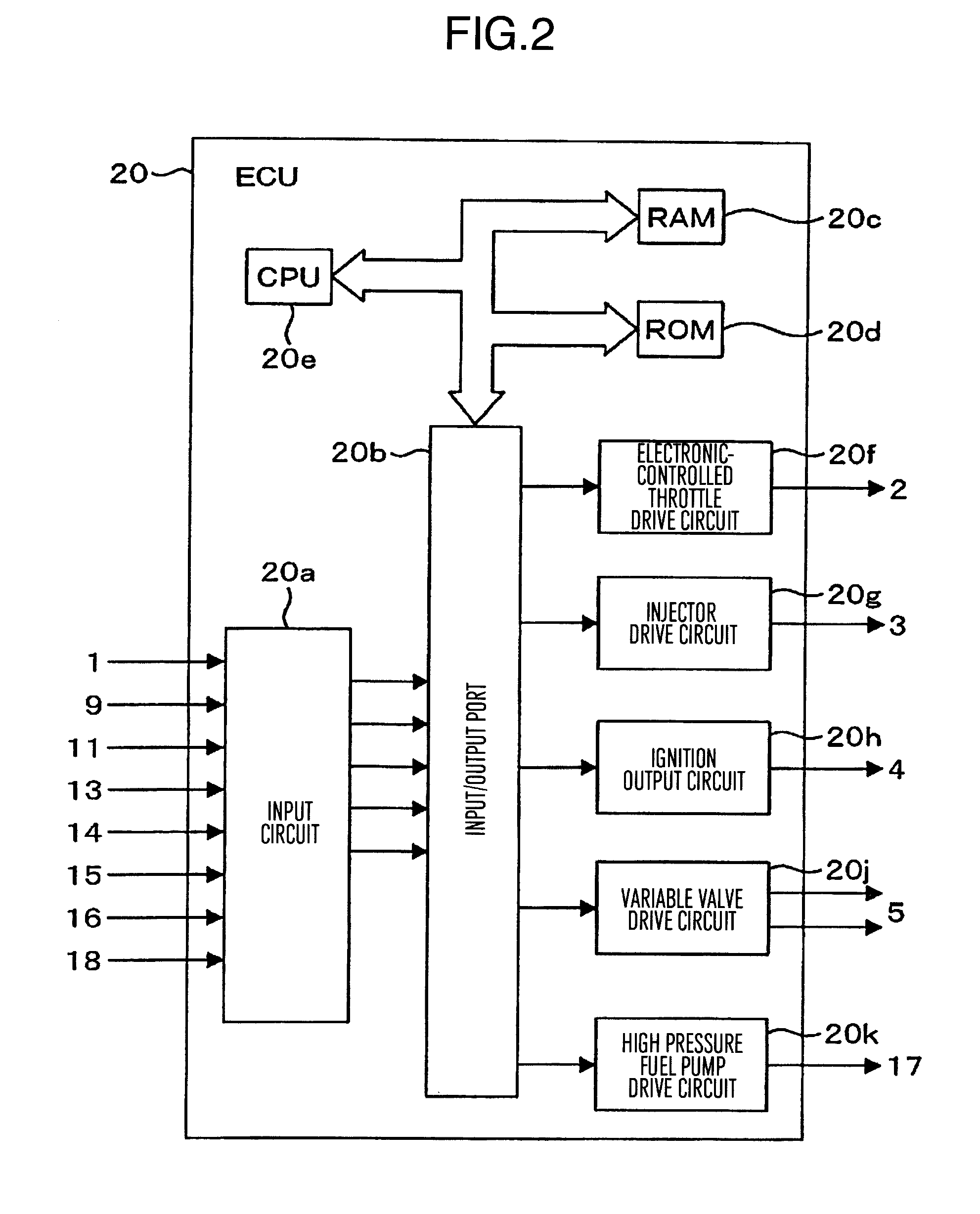 Control Apparatus of a Direct Injection Gasoline Engine