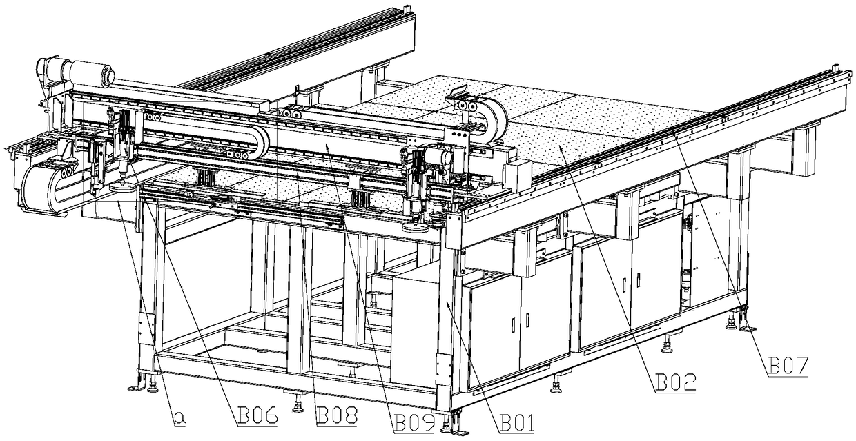 Corrugated board full-automatic cutting system for high precision instrument