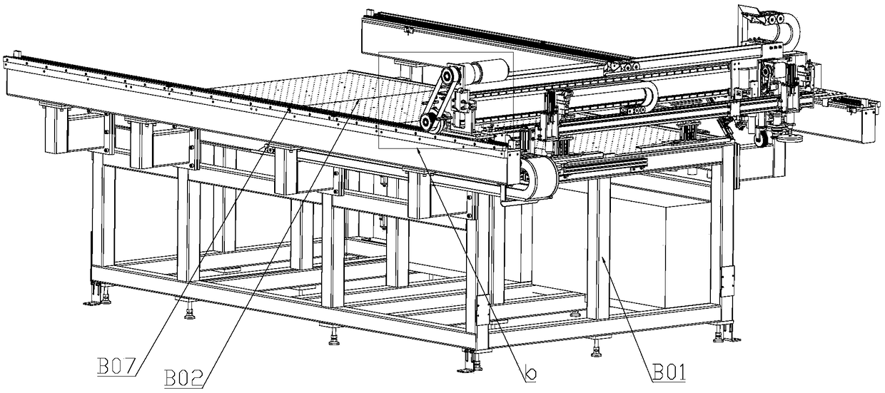 Corrugated board full-automatic cutting system for high precision instrument