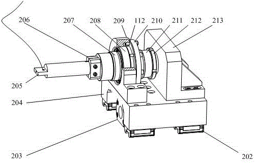 Instrument and method for in-situ testing of material properties under force-electricity-heat-vertical magnetic field coupling condition