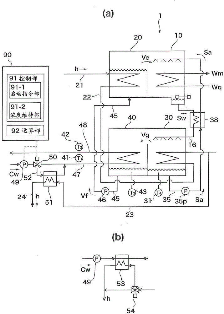 Absorption heat pump