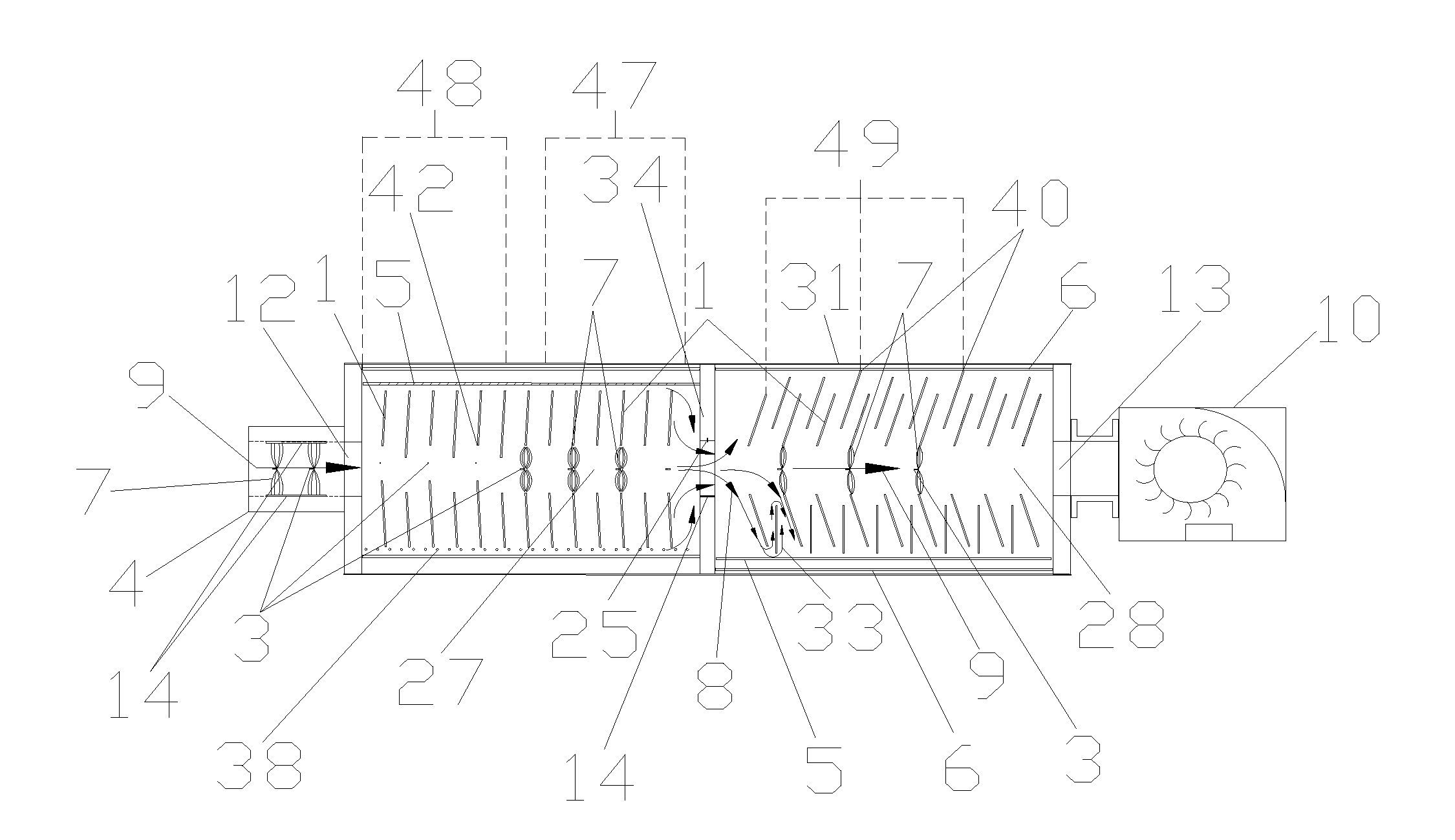 Vane Electrostatic Precipitator