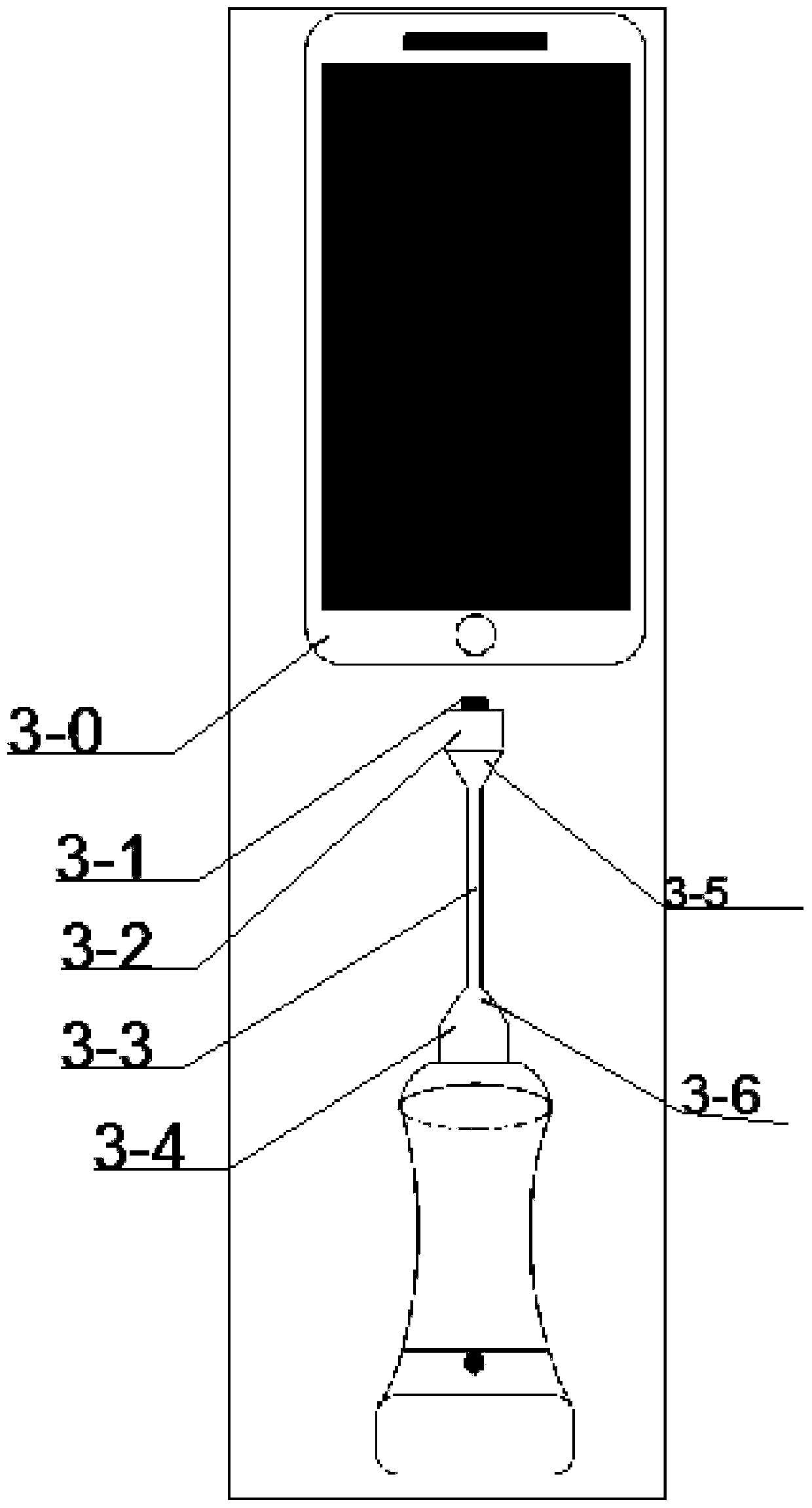 Ultrasonoscope based on smart cellphone