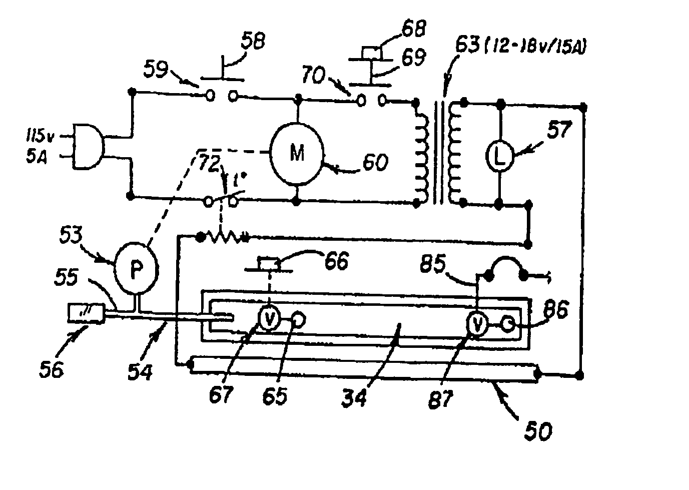 Apparatus for vacuum packages and method of controlling it