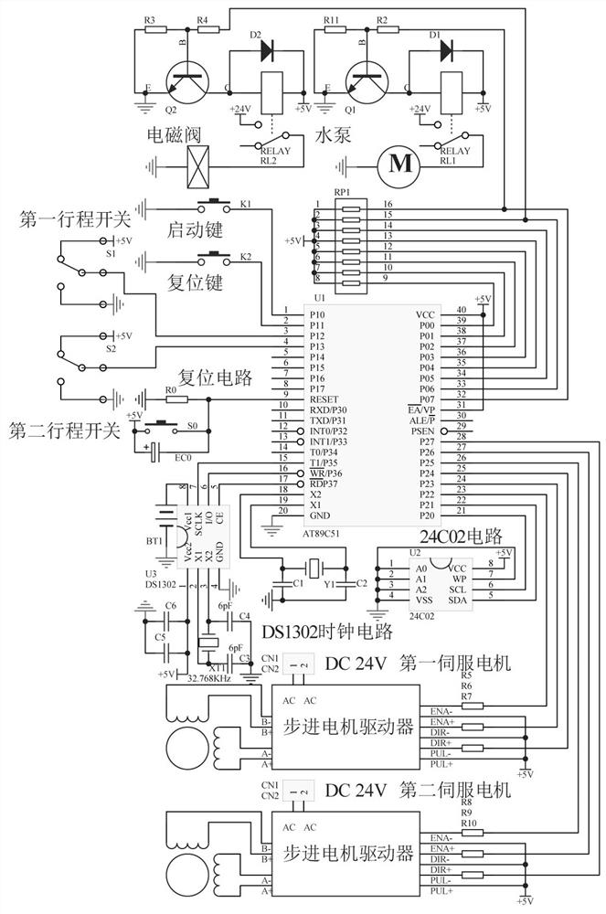 Isolated container interior glazing equipment for ceramic processing