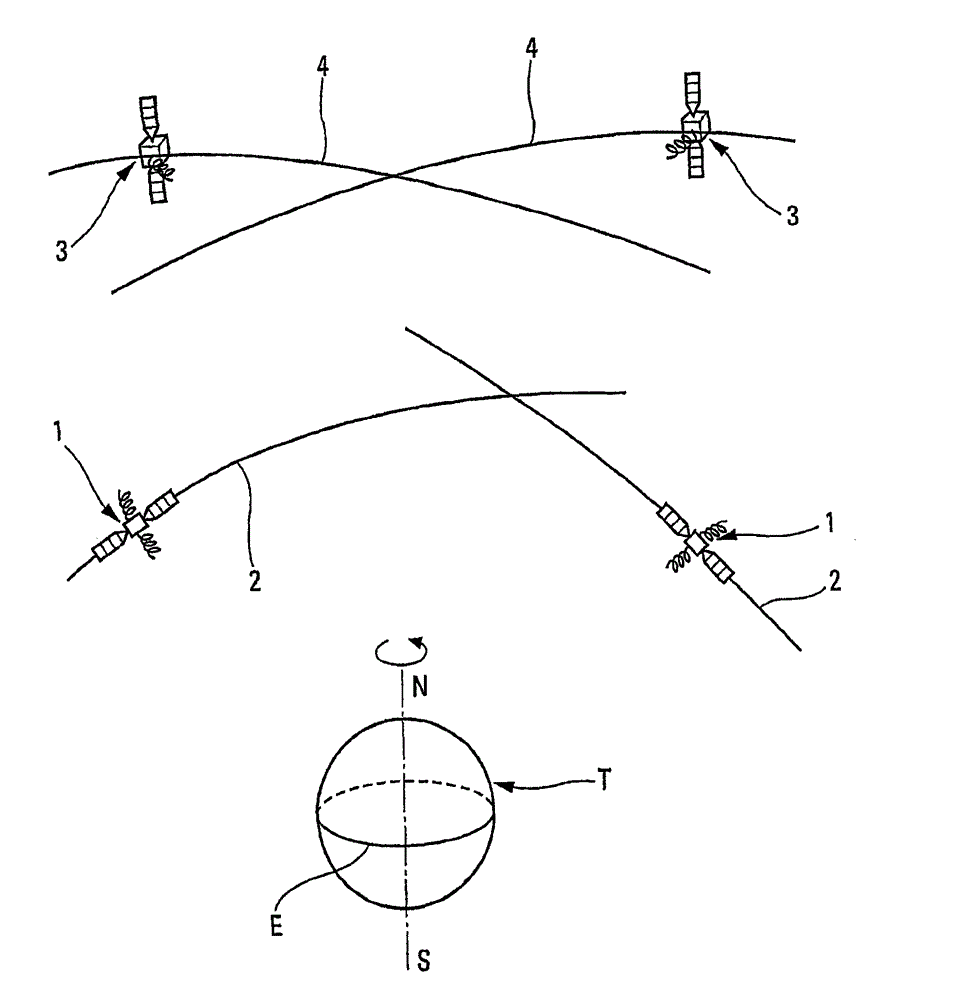 System for positioning a terrestrial user