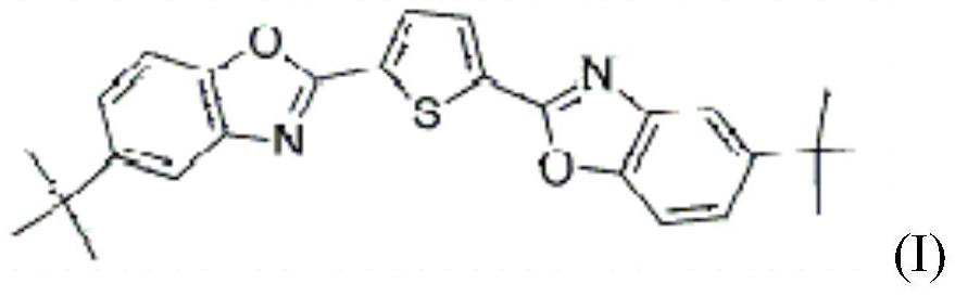 Plastic brightening agent OB and preparation method thereof