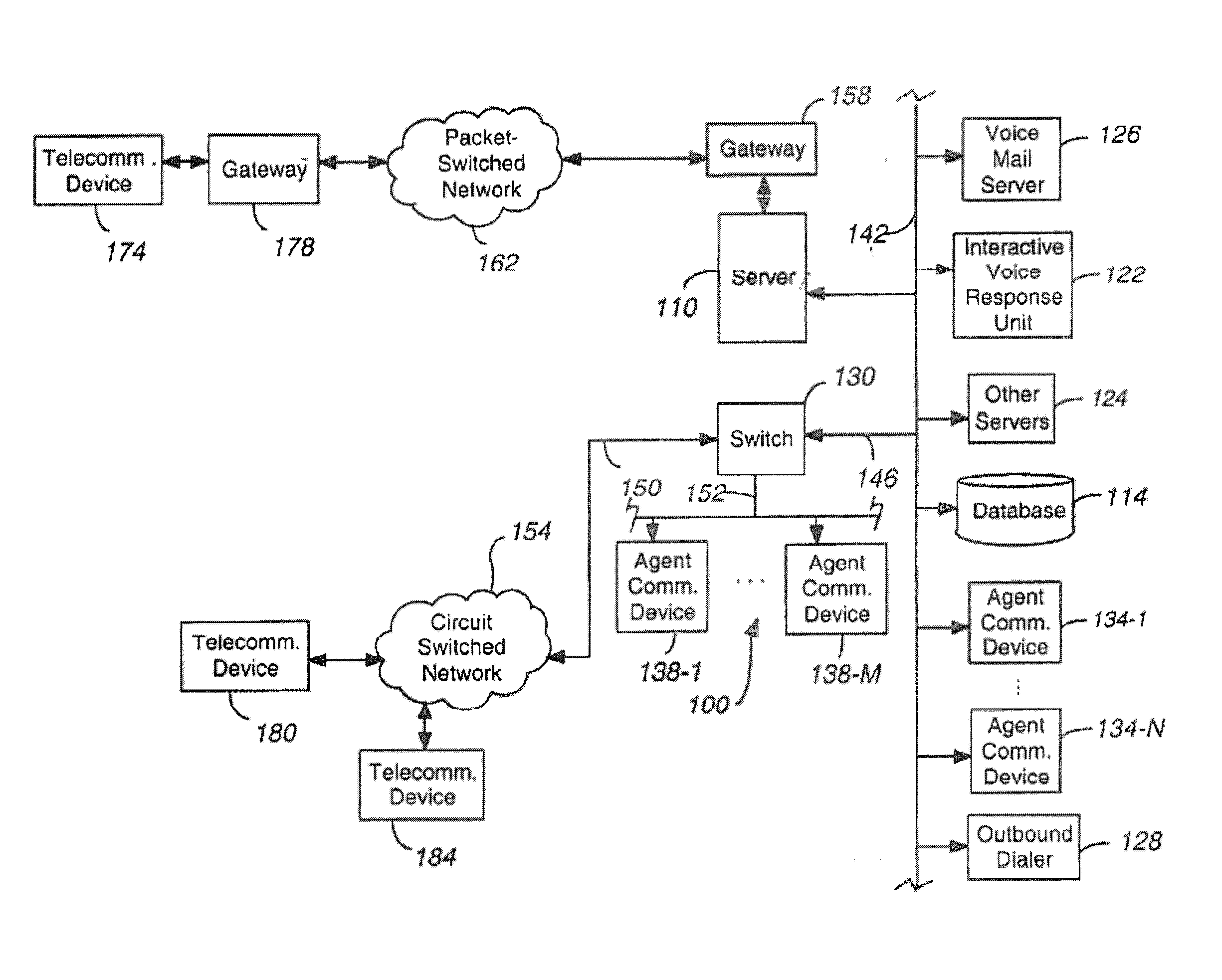 System and method for search-based work assignments in a contact center