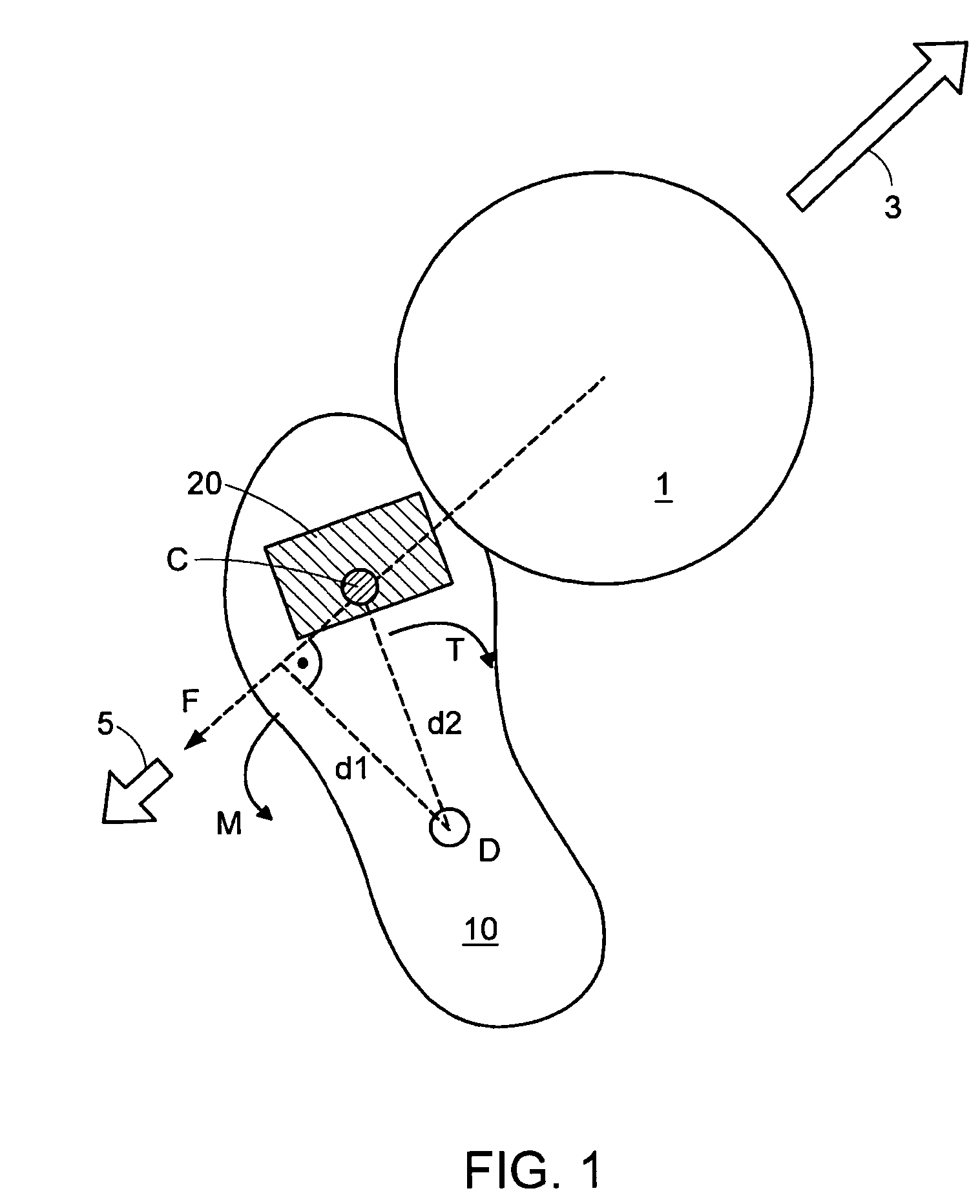 Shoe with optimal mass distribution