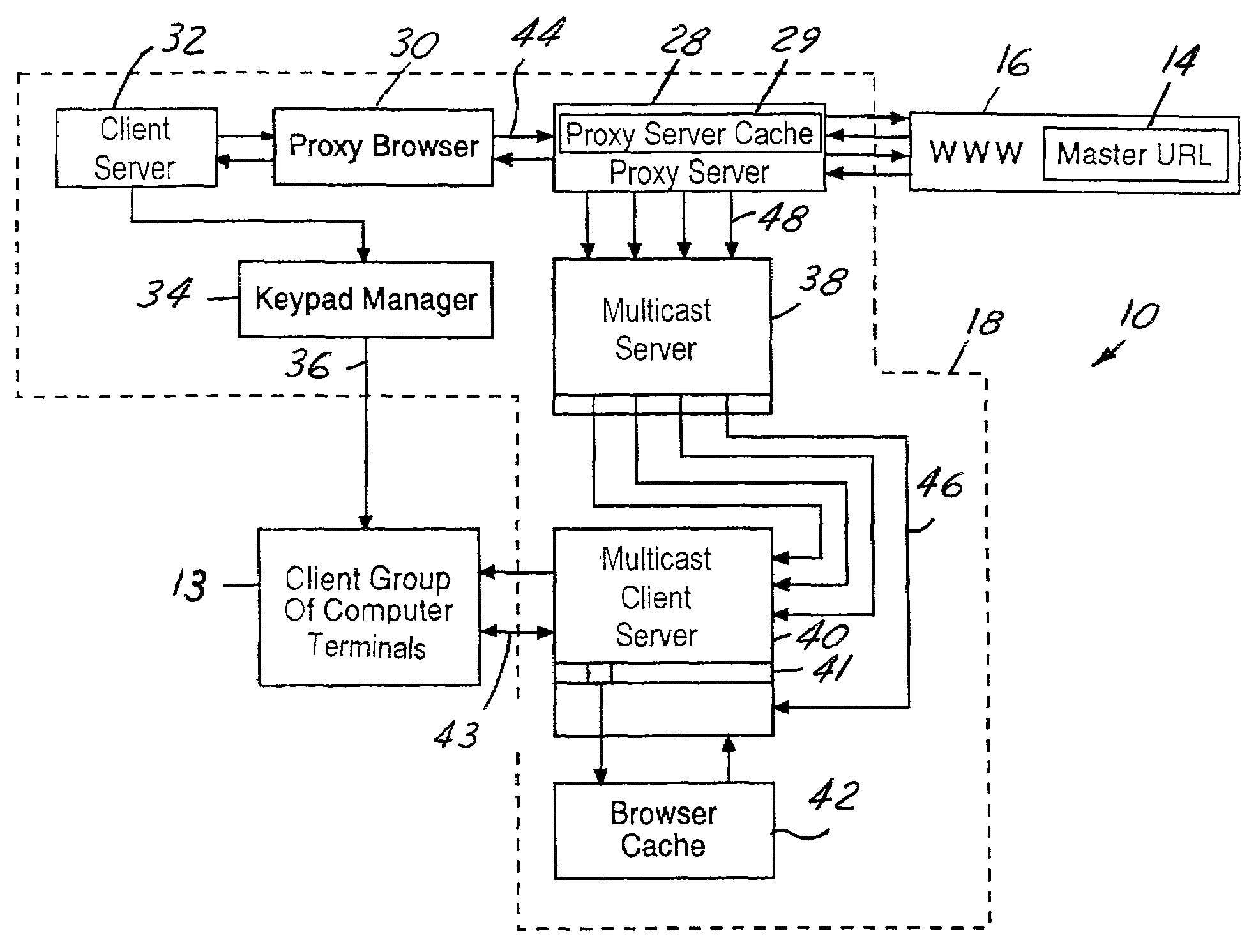 System for reducing server loading during content delivery