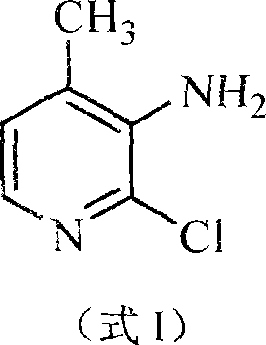 Preparation method of 2-chlorin-3-amido-4-methyl pyridine