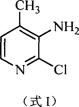 Preparation method of 2-chlorin-3-amido-4-methyl pyridine