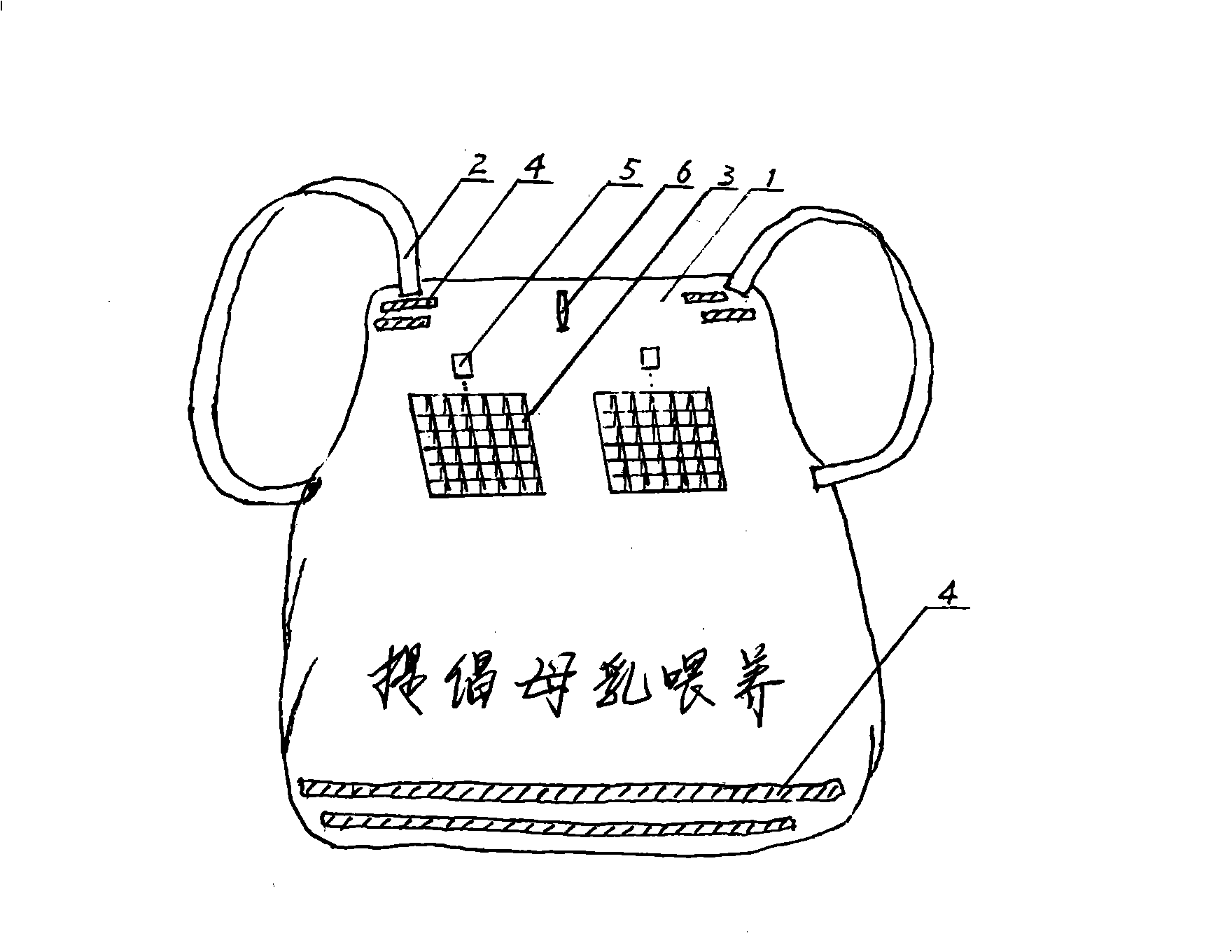 Lactation shield capable of shielding by which mother and baby can watch each other