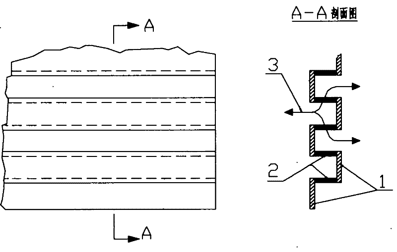 Material structure for ventilation, lighting, dust and mosquito prevention