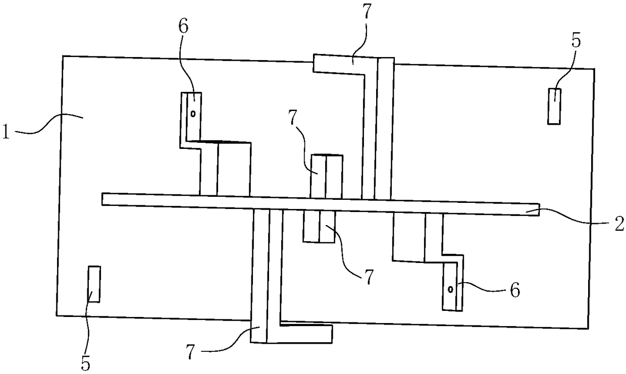 Electric push rod life test device