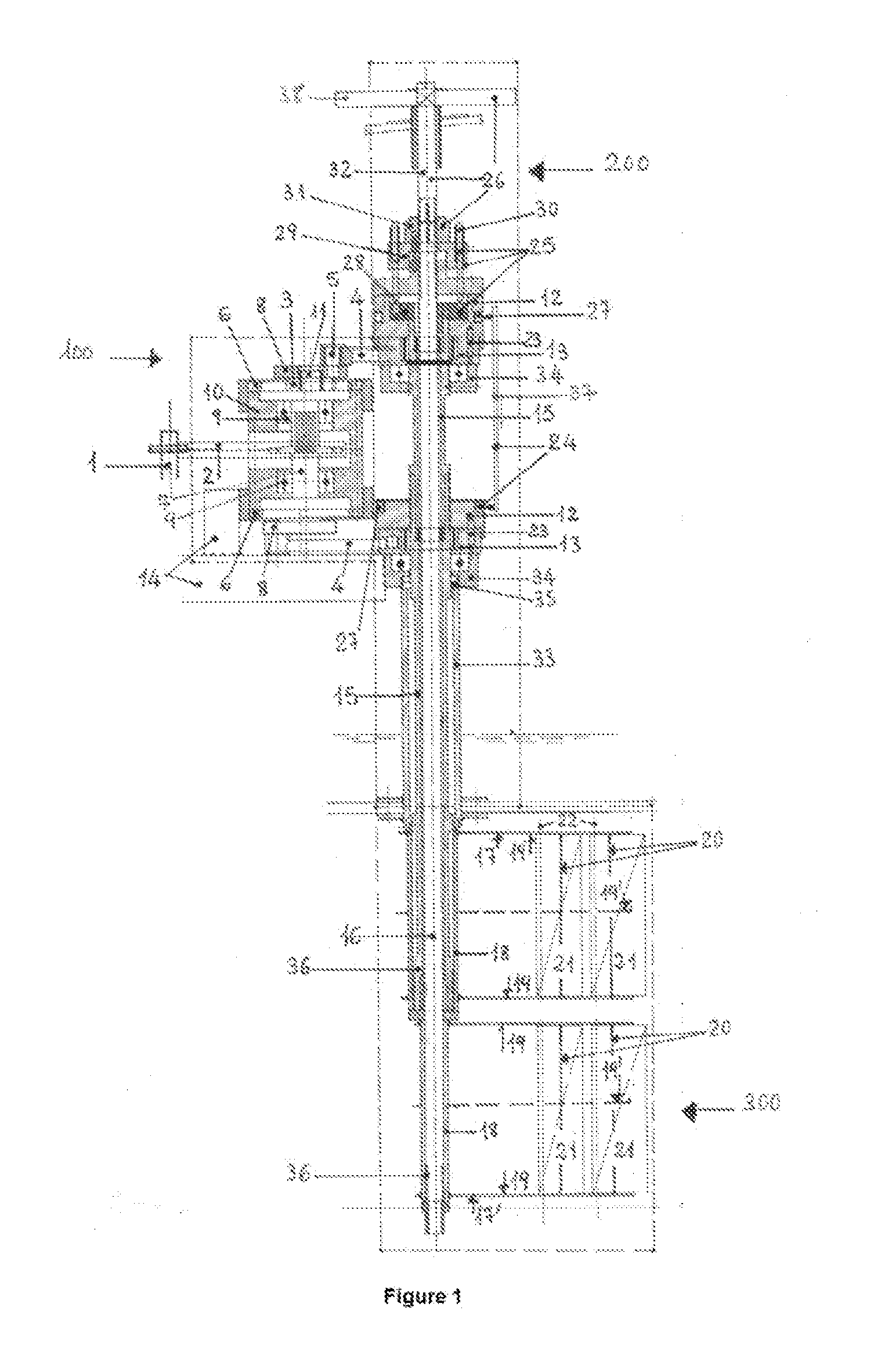 Multidirectional propulsion system for ships, including a mechanical hypocycloid transformer