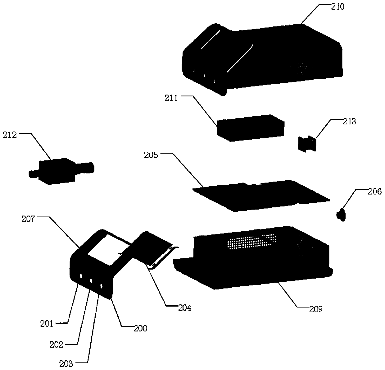 Low-temperature plasma incision knife operation system