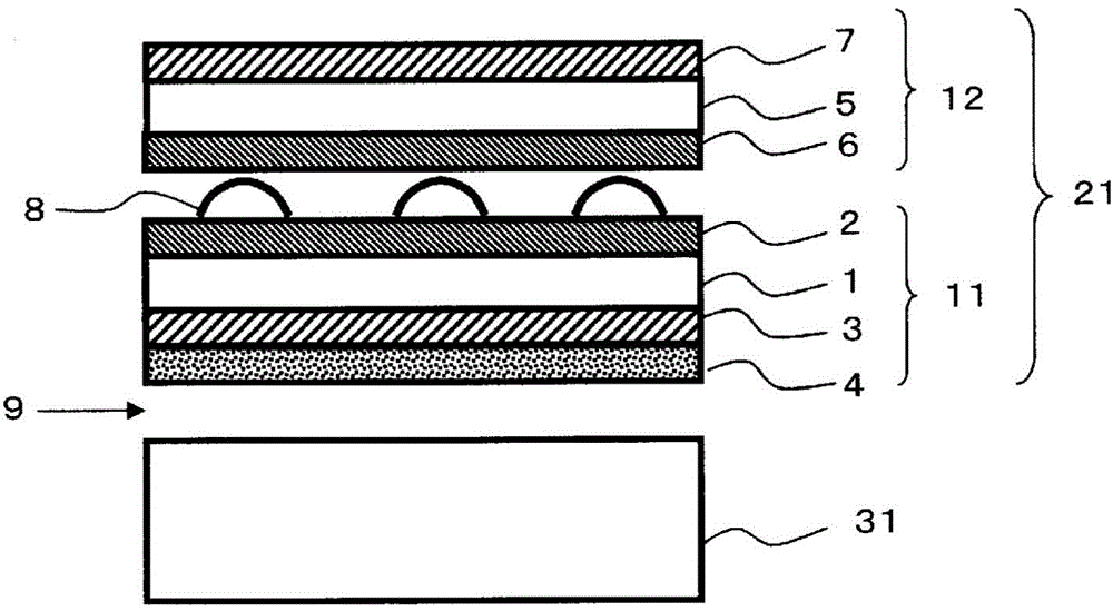 Transparent conductive film, touch panel, and display device