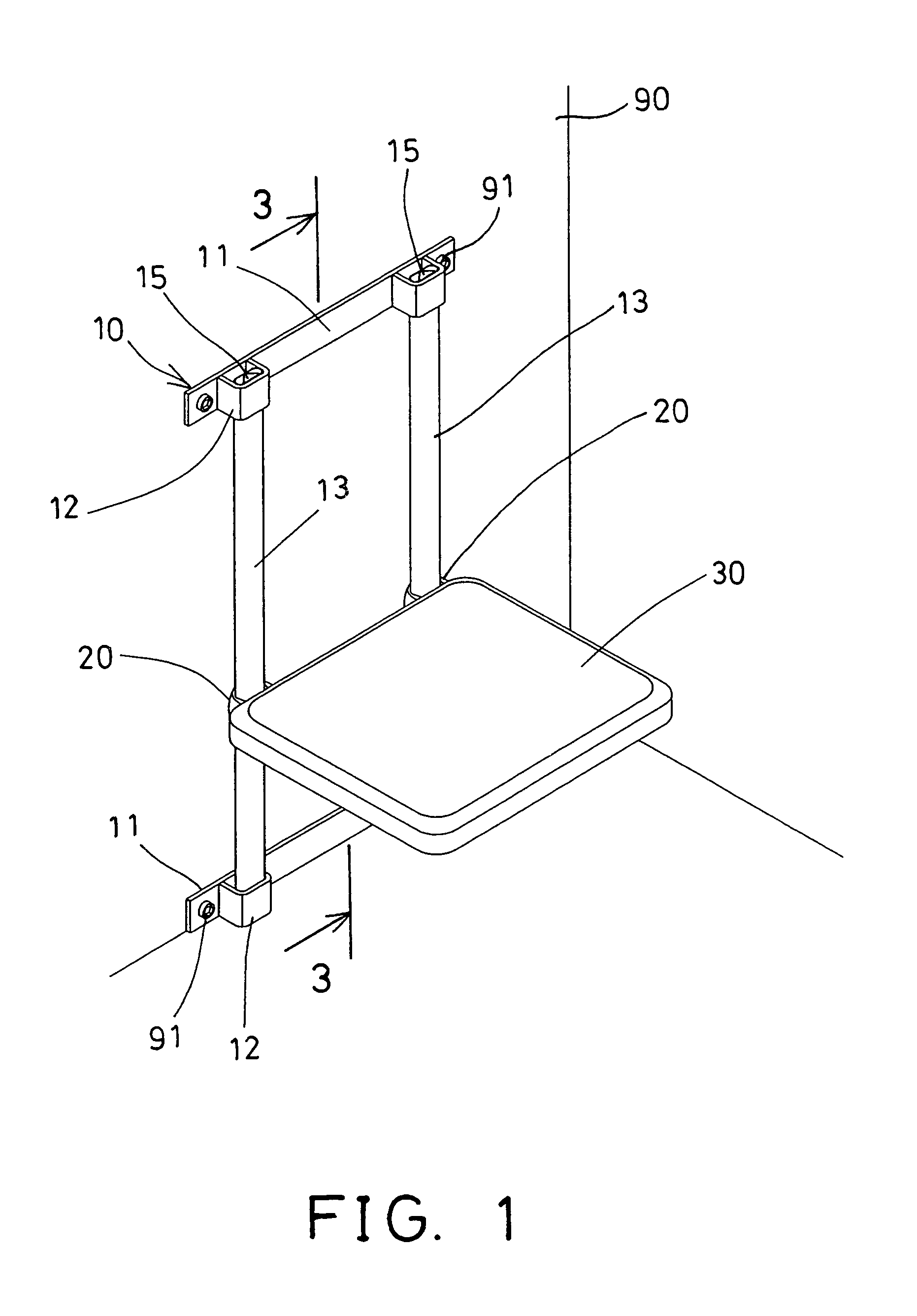 Foldable chair for bathroom