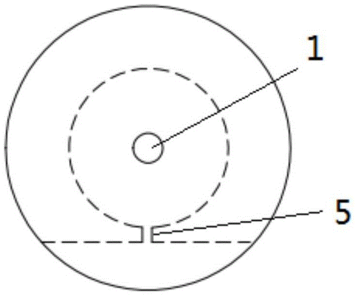 Ni/nif2 reference electrode for molten salt of fluoride and manufacturing method thereof