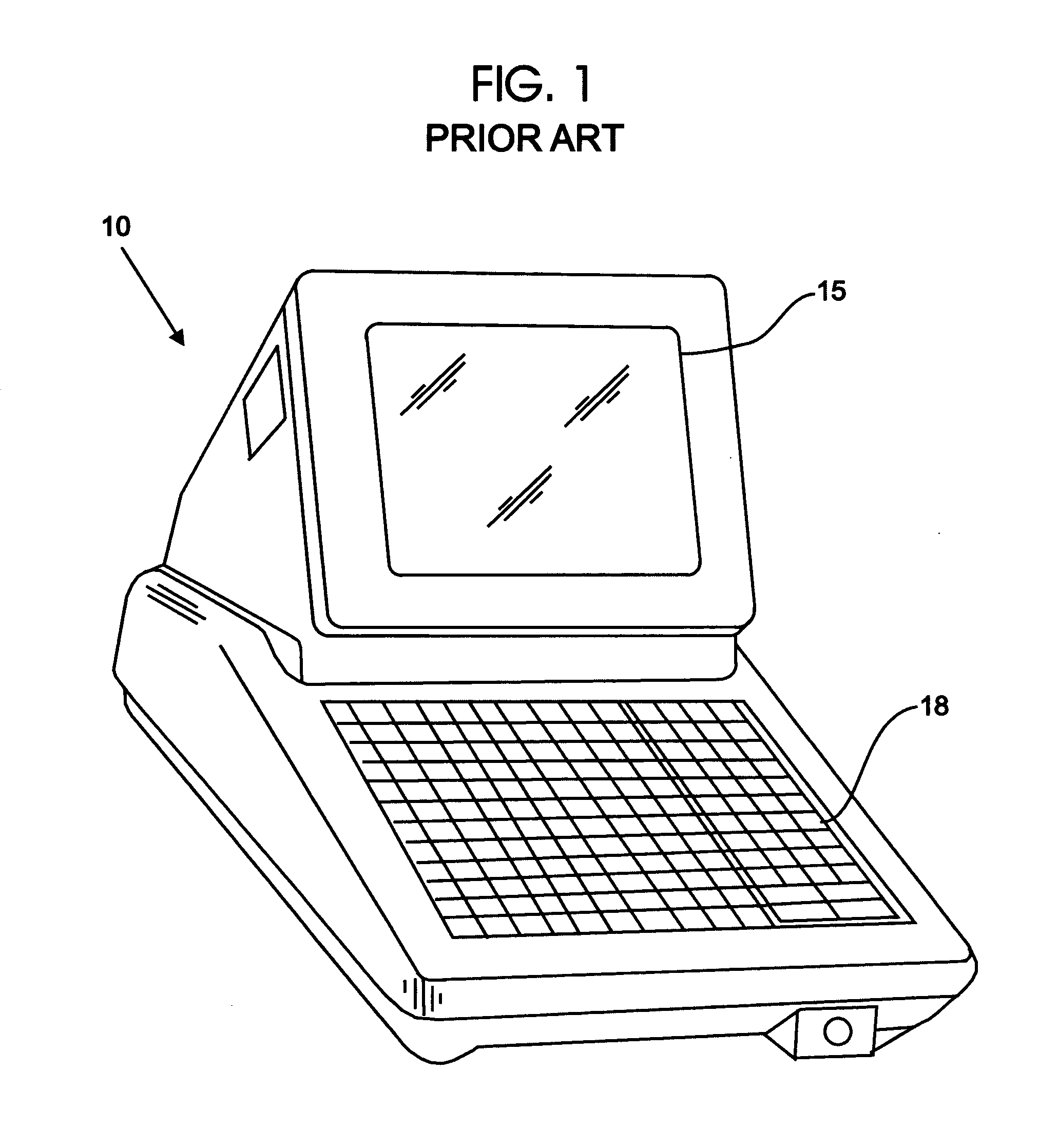 Assembly and device for a display having a perimeter touch guard seal