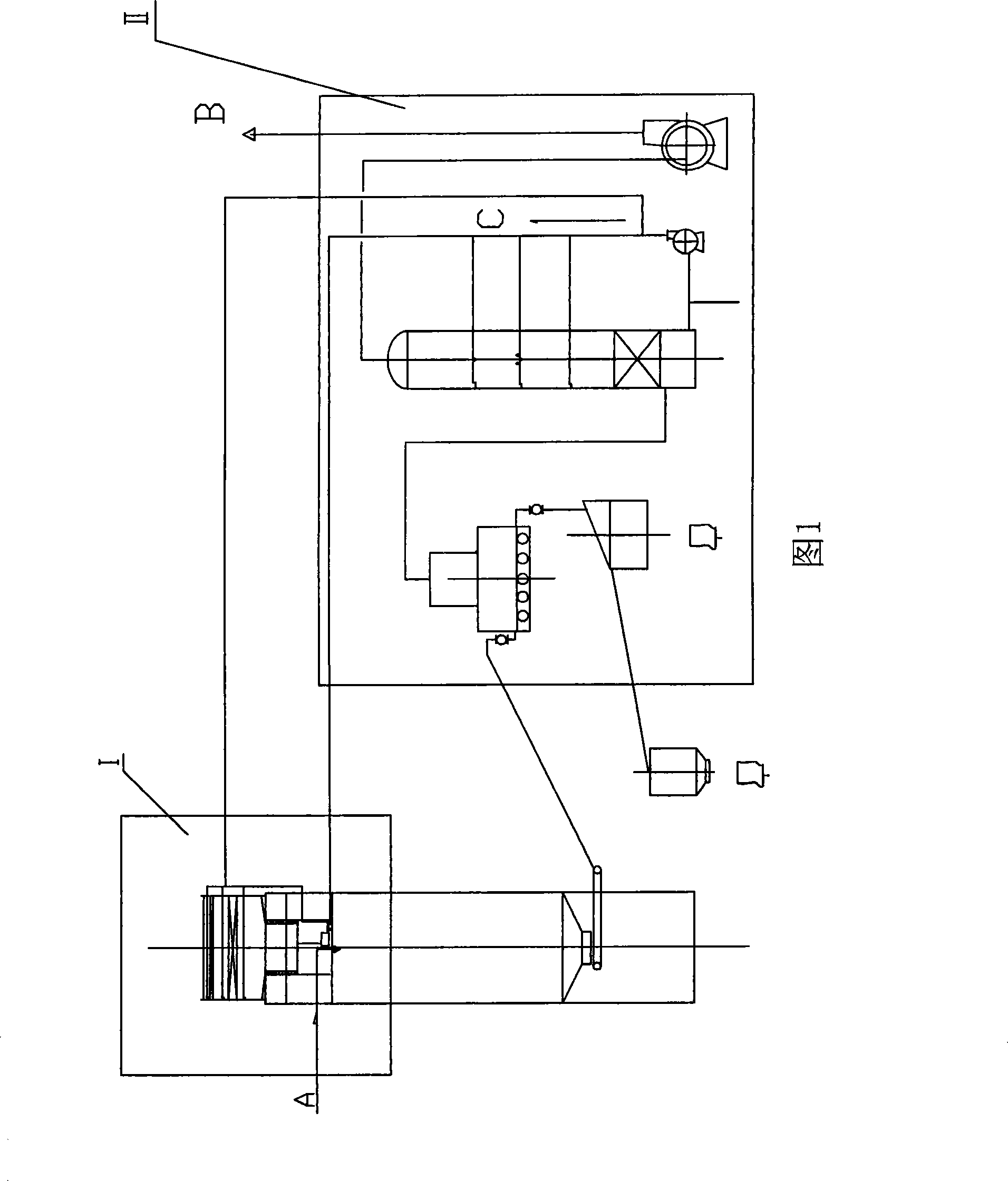 Method and device for recovering dust of urea granulation