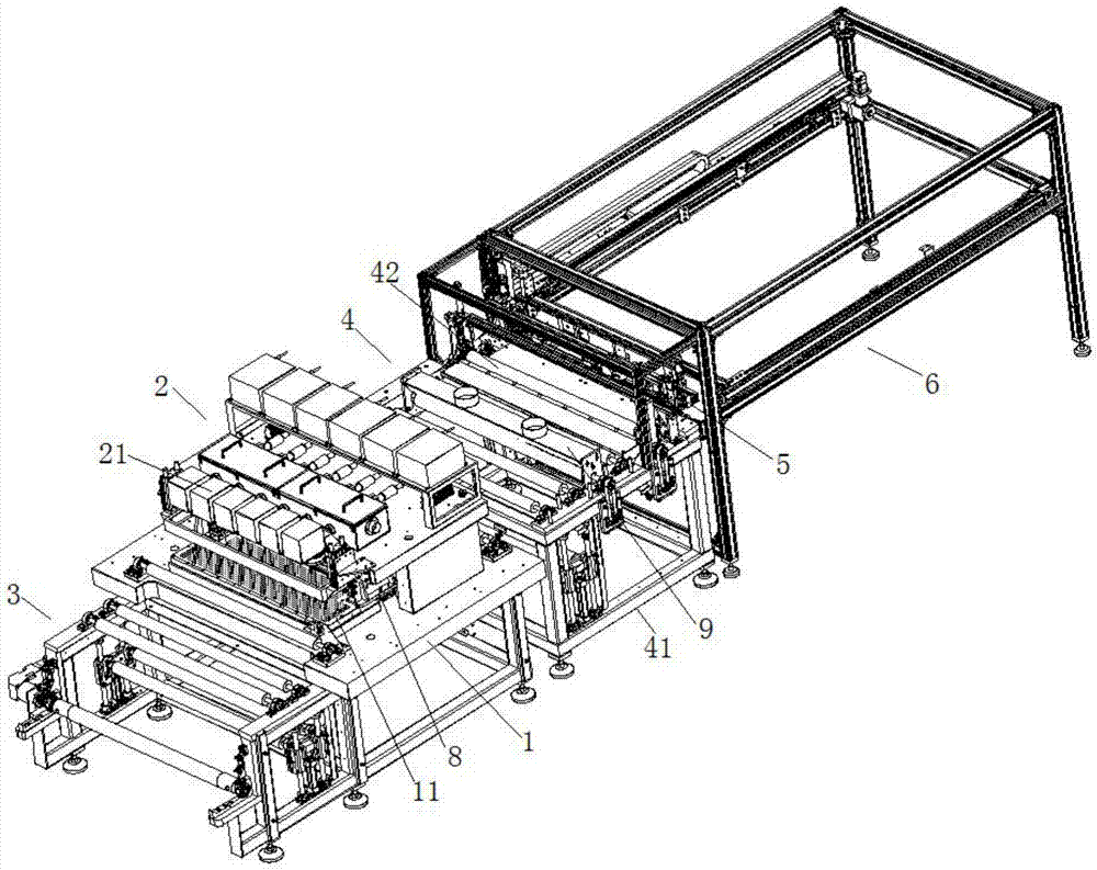 Thin film laser engraving processing equipment