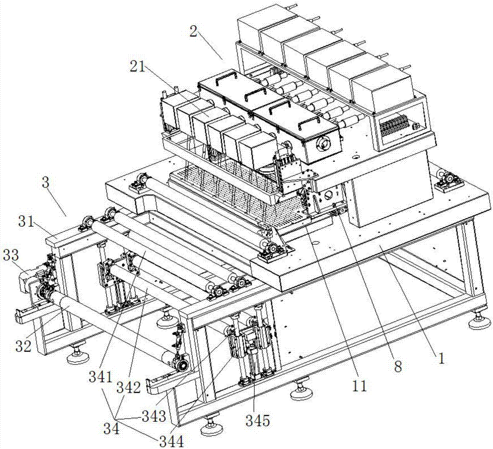 Thin film laser engraving processing equipment