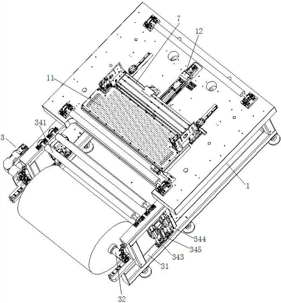 Thin film laser engraving processing equipment