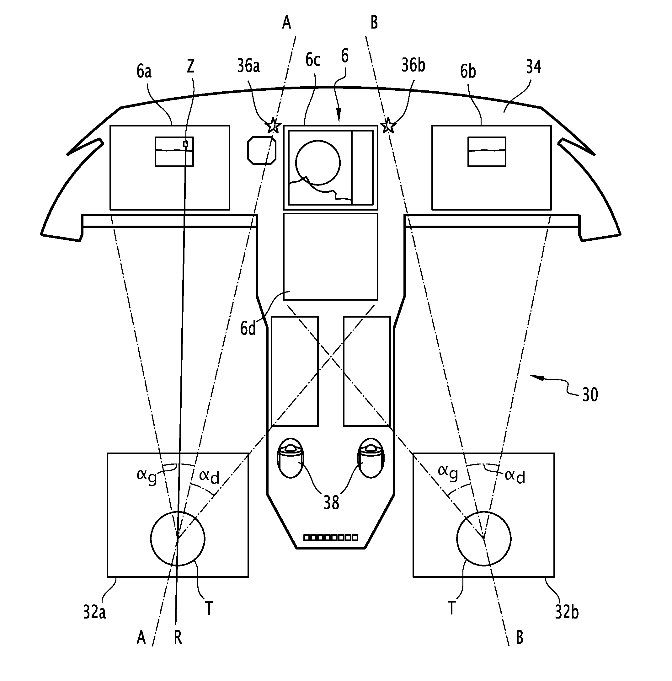 System and method for controlling the position of a movable object on a viewing device