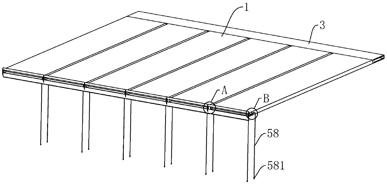 Wind-feeling-free cold and thermal radiation temperature regulating device and indoor temperature regulating system